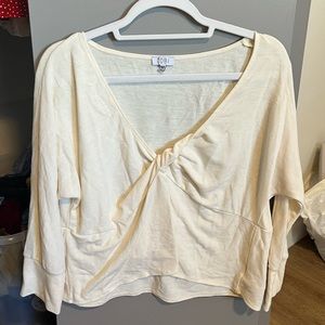 Toni White Long Sleeve